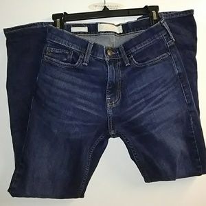 Hollister 26x30 slim straight jeans